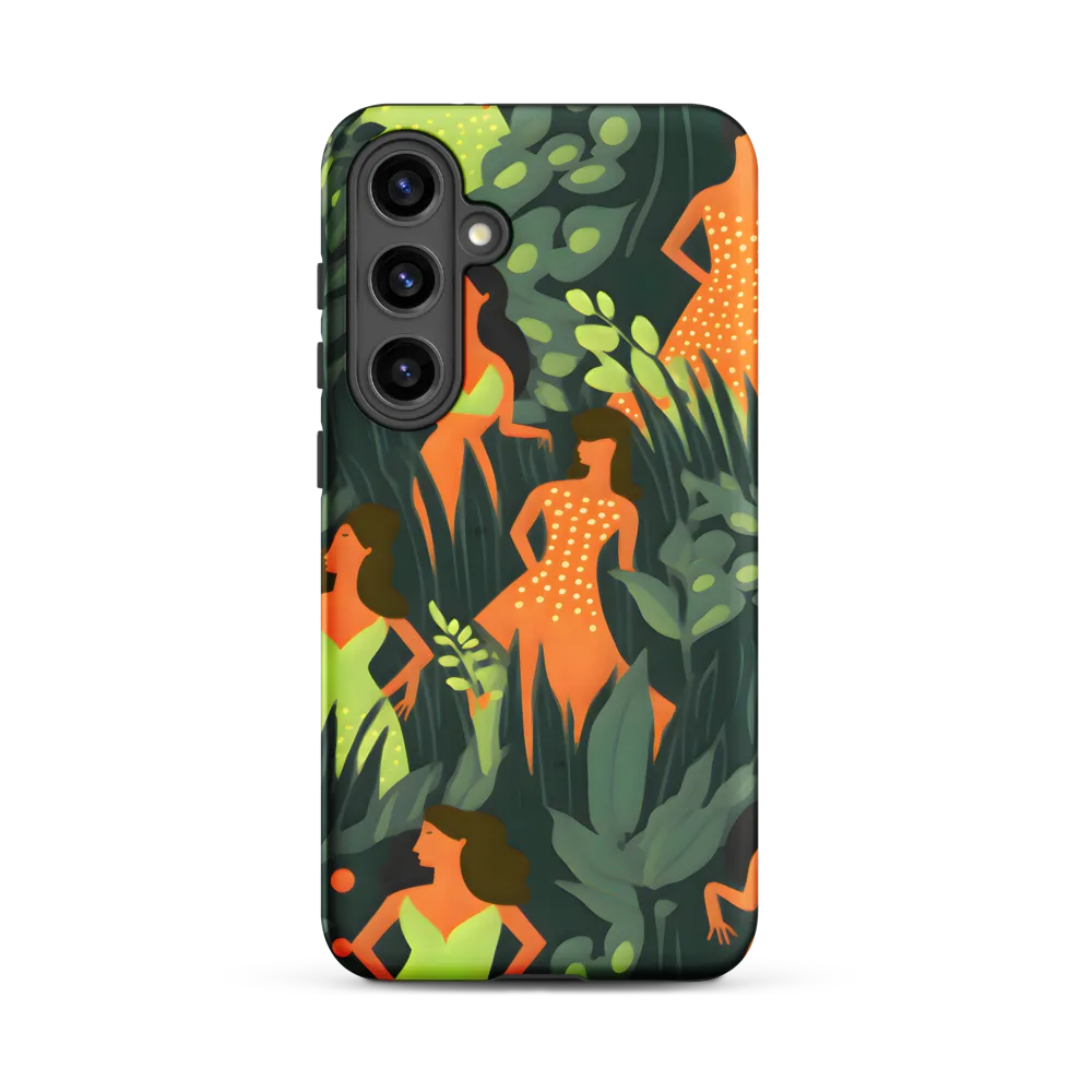 Playful Harmony in Patterns | Phone Case |  S24 Plus | Tough Case | Matte