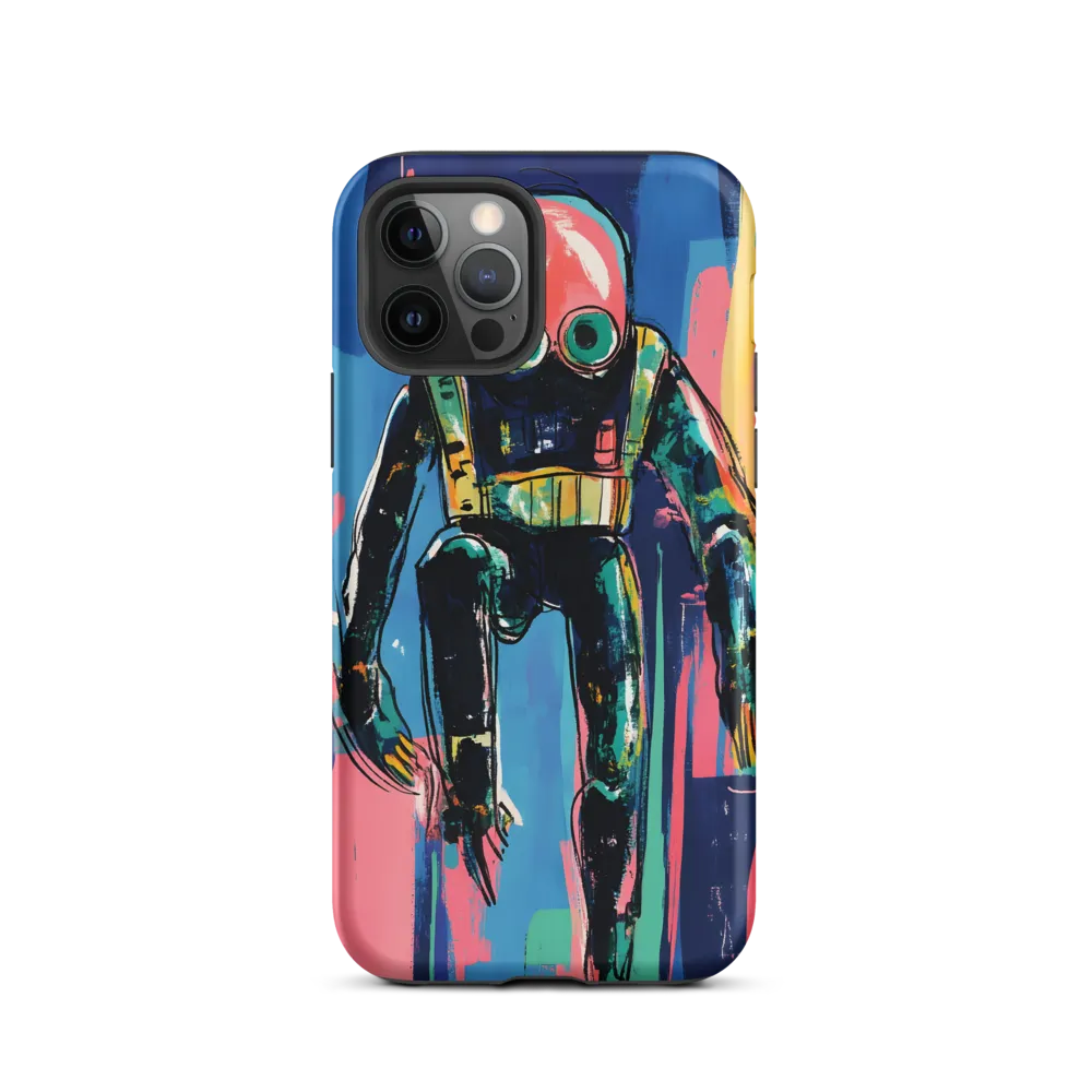 Diver in Vibrant Motion