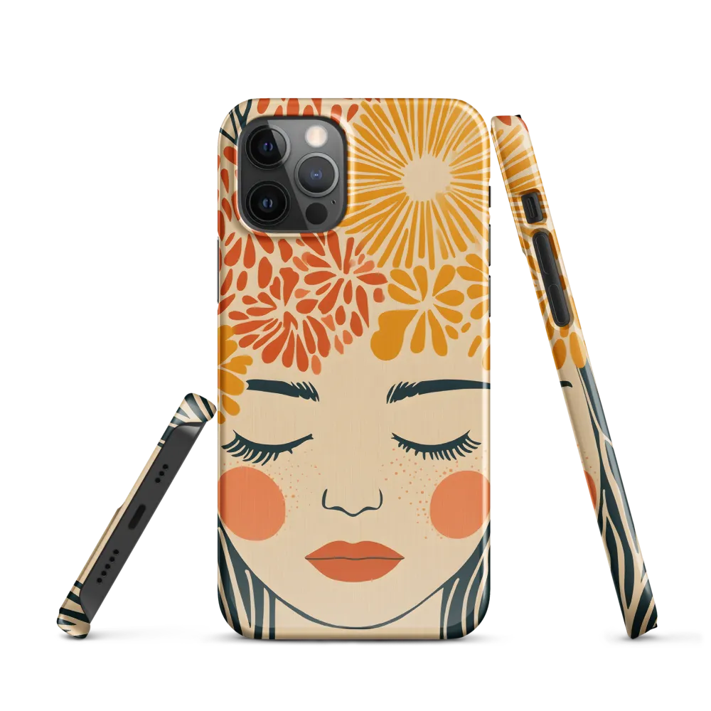 Serenity in Bloom | Phone Case |  12 Pro | Snap Case | Glossy