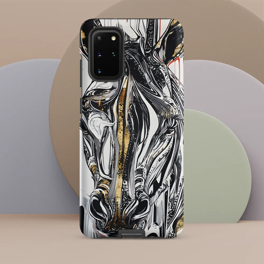 Ethereal Majesty: The Abstract Zebra