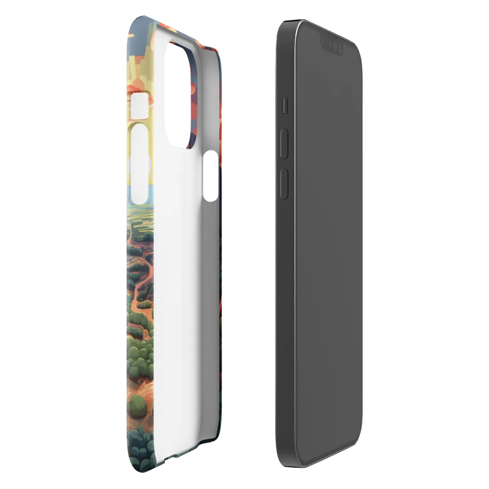 Desert Serenity at Dusk | Phone Case |  13 Pro Max | Snap Case | Glossy