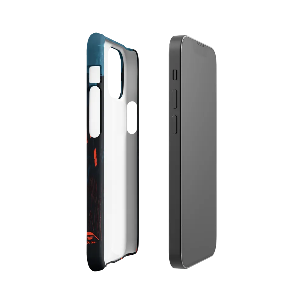 Echoes of an Ominous City | Phone Case |  13 Mini | Snap Case | Matte