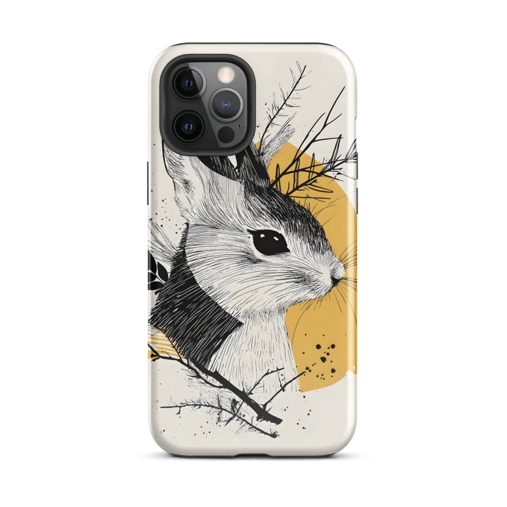 Ethereal Rabbit: A Study in Line Art