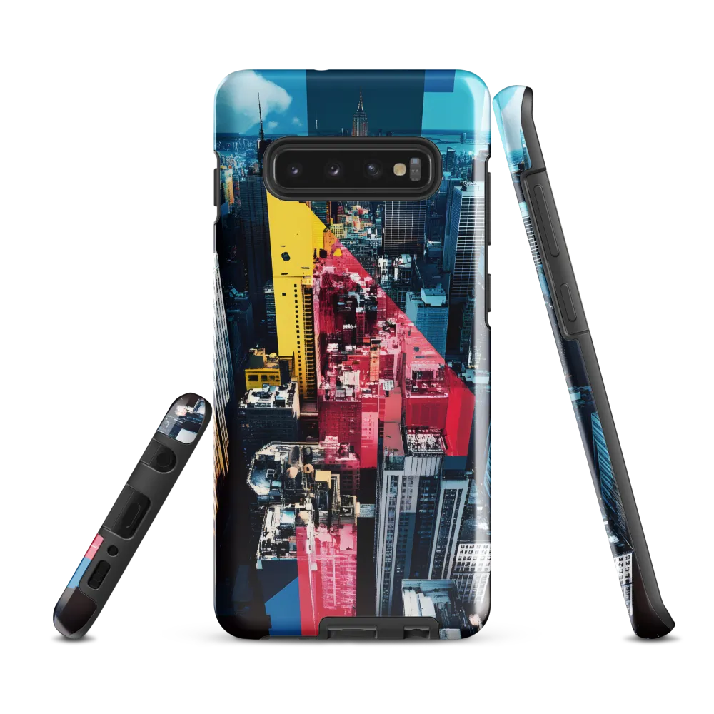 Dynamic Urban Symphony | Phone Case |  S10 Plus | Tough Case | Glossy