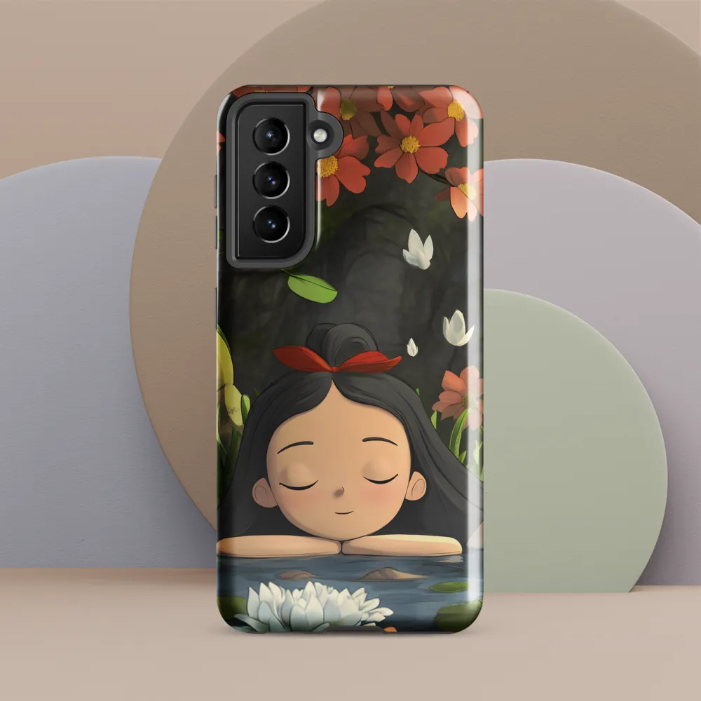 Tranquility by the Waterside | Phone Case |  S21 | Tough Case | Glossy