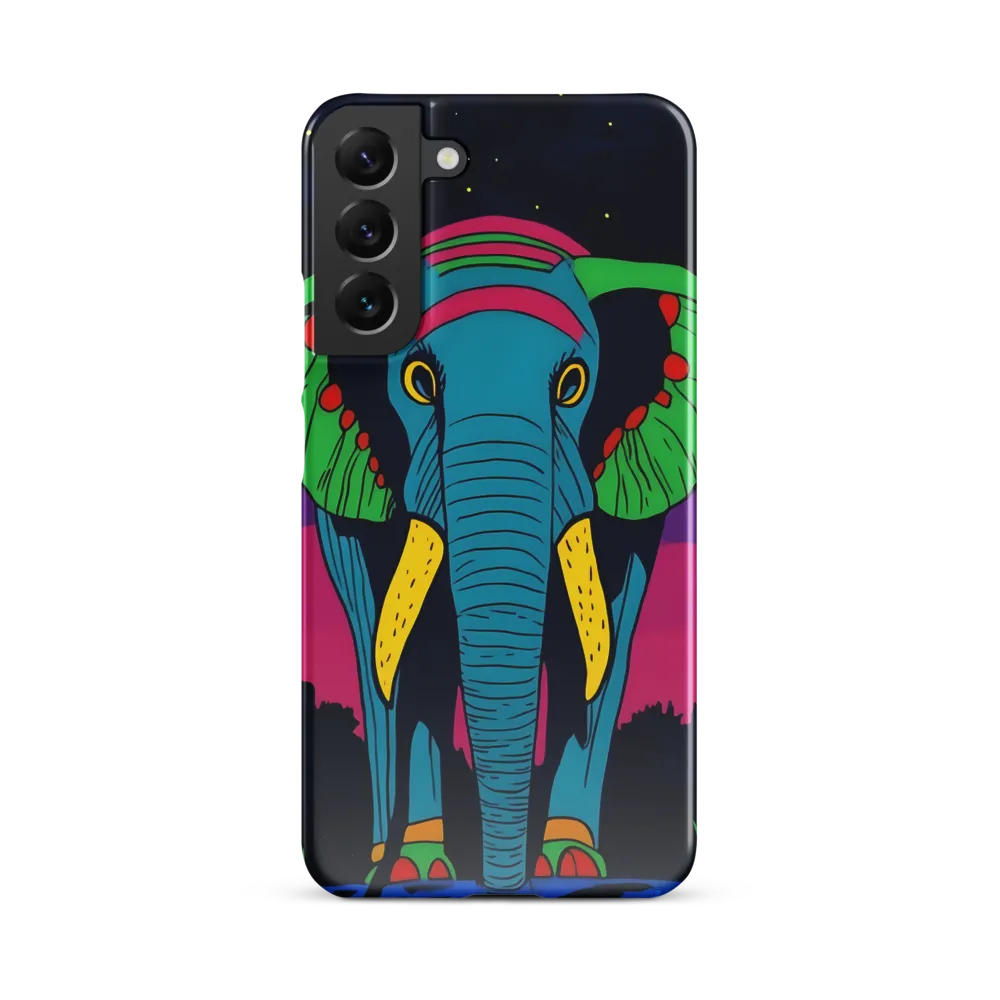 Whimsical Majesty: The Vibrant Elephant