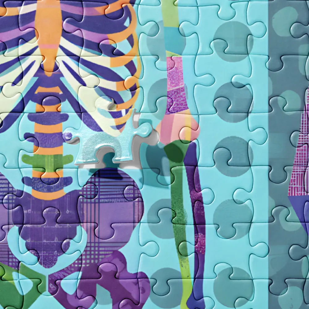 Tropical Skeleton 
 Jigsaw Puzzle