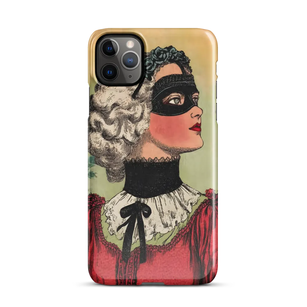 Masked Elegance | Phone Case |  11 Pro Max | Snap Case | Glossy