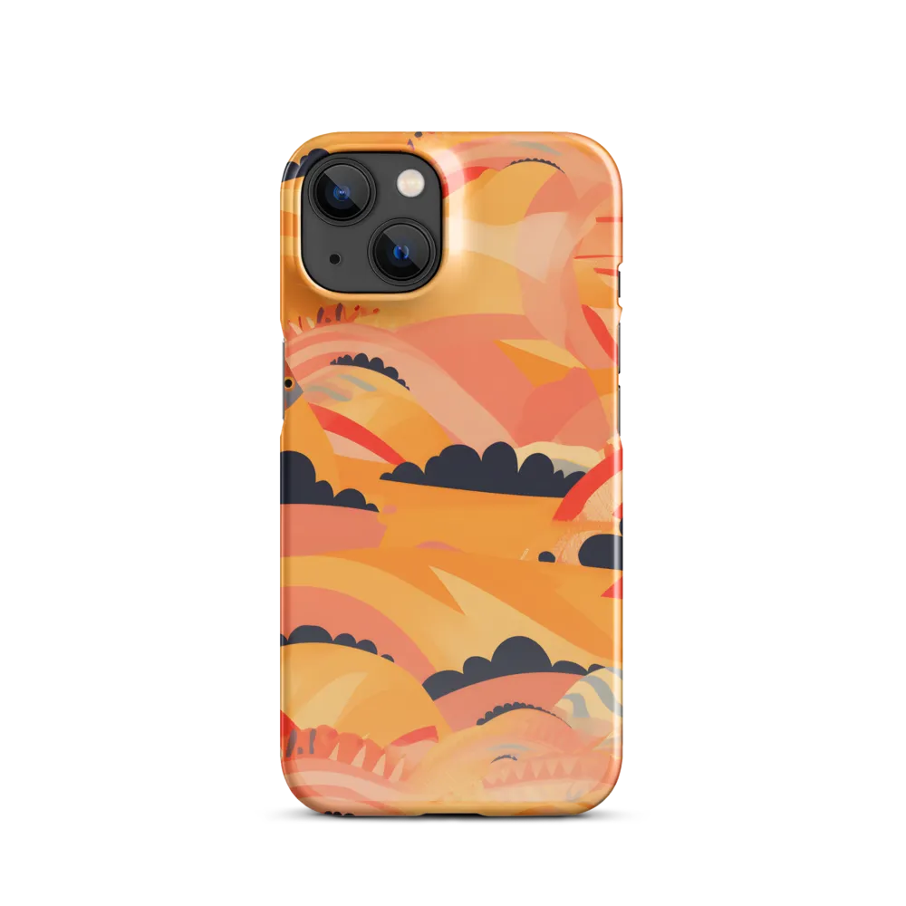 Whispers of the Abstract Horizon | Phone Case |  14 | Snap Case | Glossy