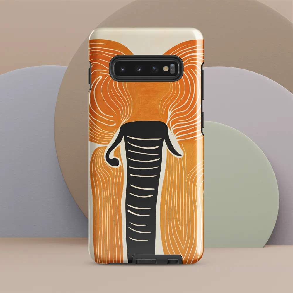 Elegance of the Elephant | Phone Case |  S10 Plus | Tough Case | Glossy