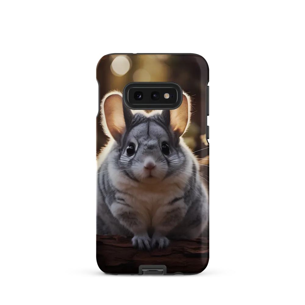 Curious Chinchilla in the Forest