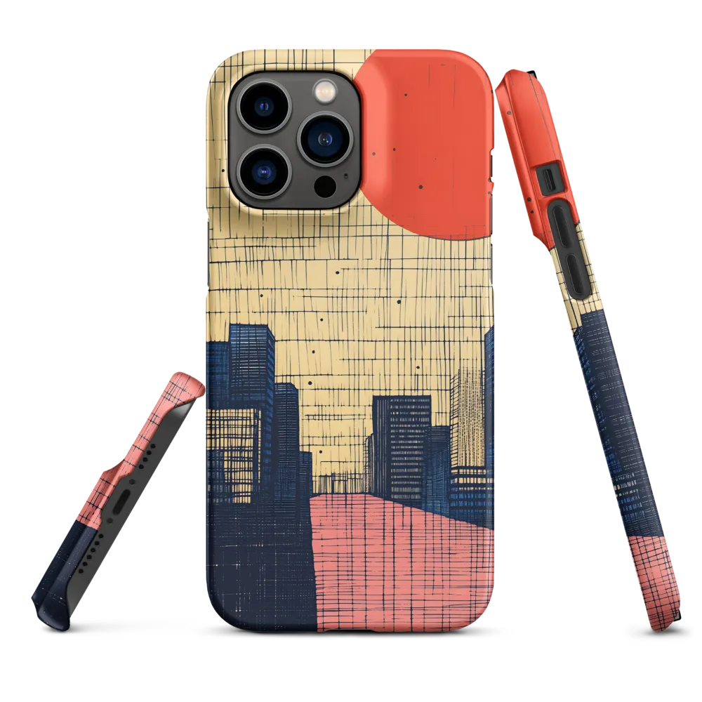 Urban Echoes: A Minimalist Cityscape