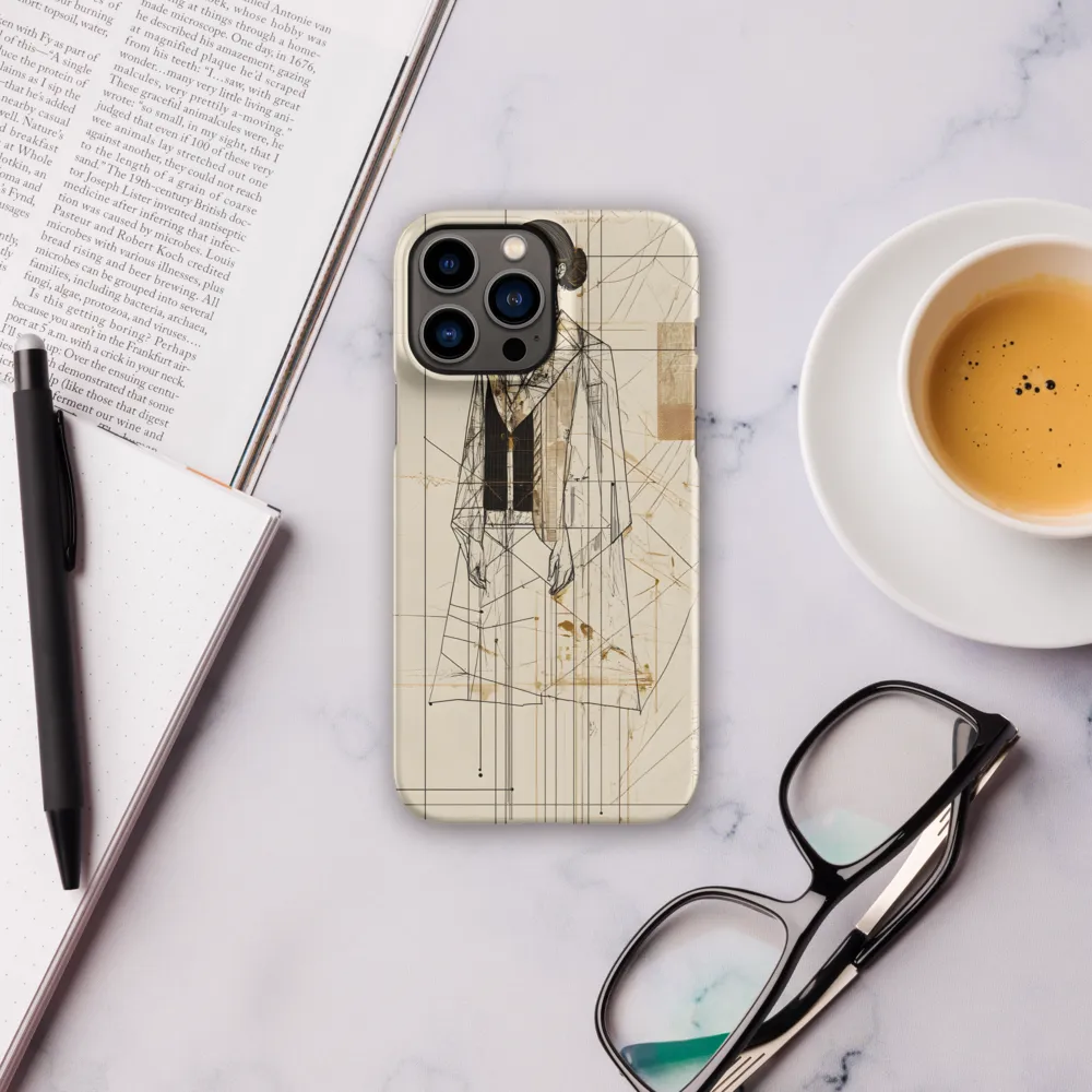 Elegance in Lines | Phone Case |  13 Pro Max | Snap Case | Matte