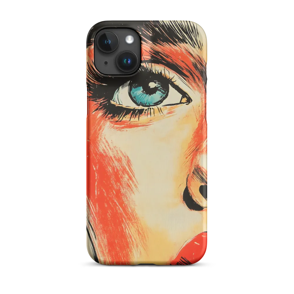 Intense Gaze: A Pop Art Portrait