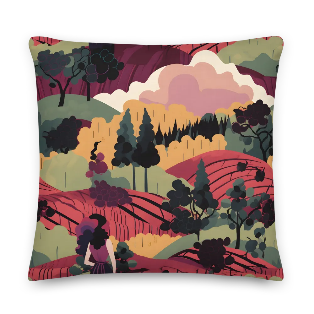 Harmonious Landscapes | Pillow | 22″×22″