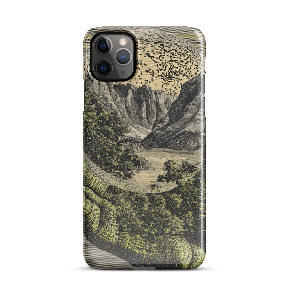 Embrace of Nature's Sphere | Phone Case |  11 Pro Max | Snap Case | Glossy