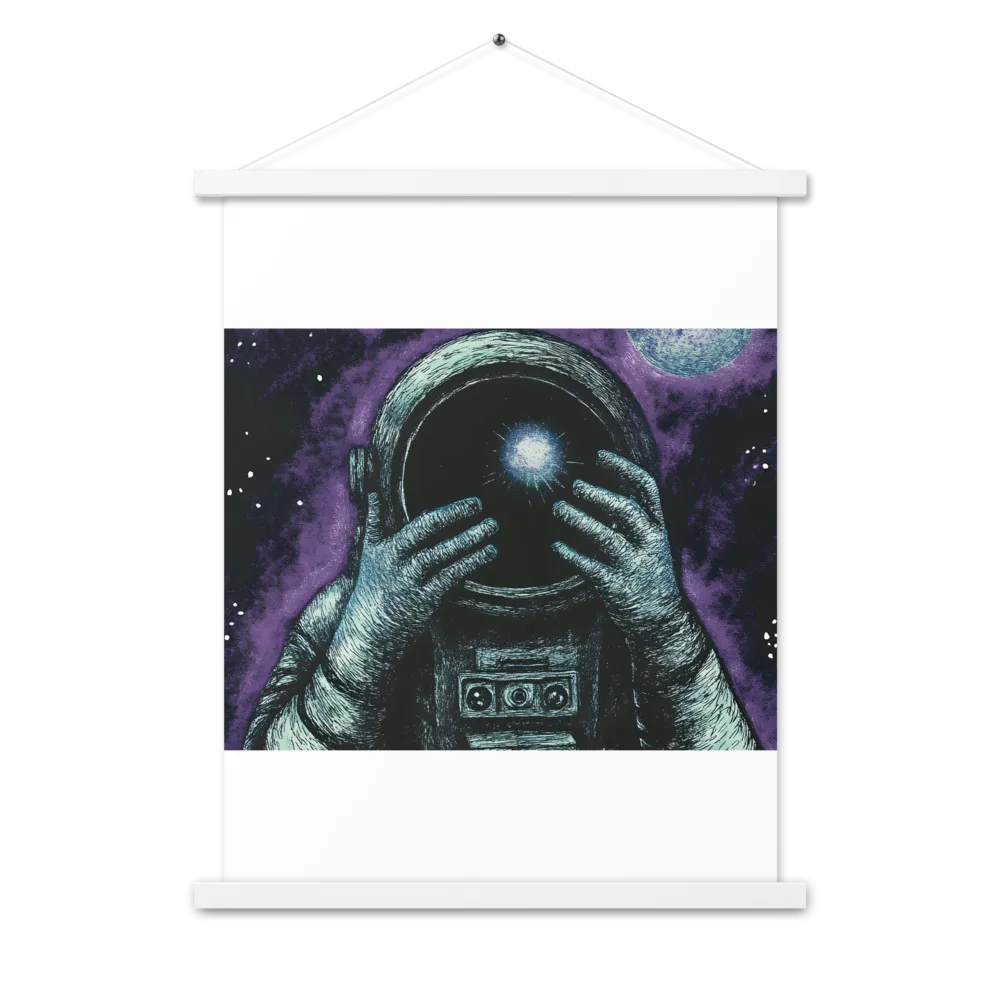 Beyond the Stars | Poster With White Wood Hanger | 18″×24″
