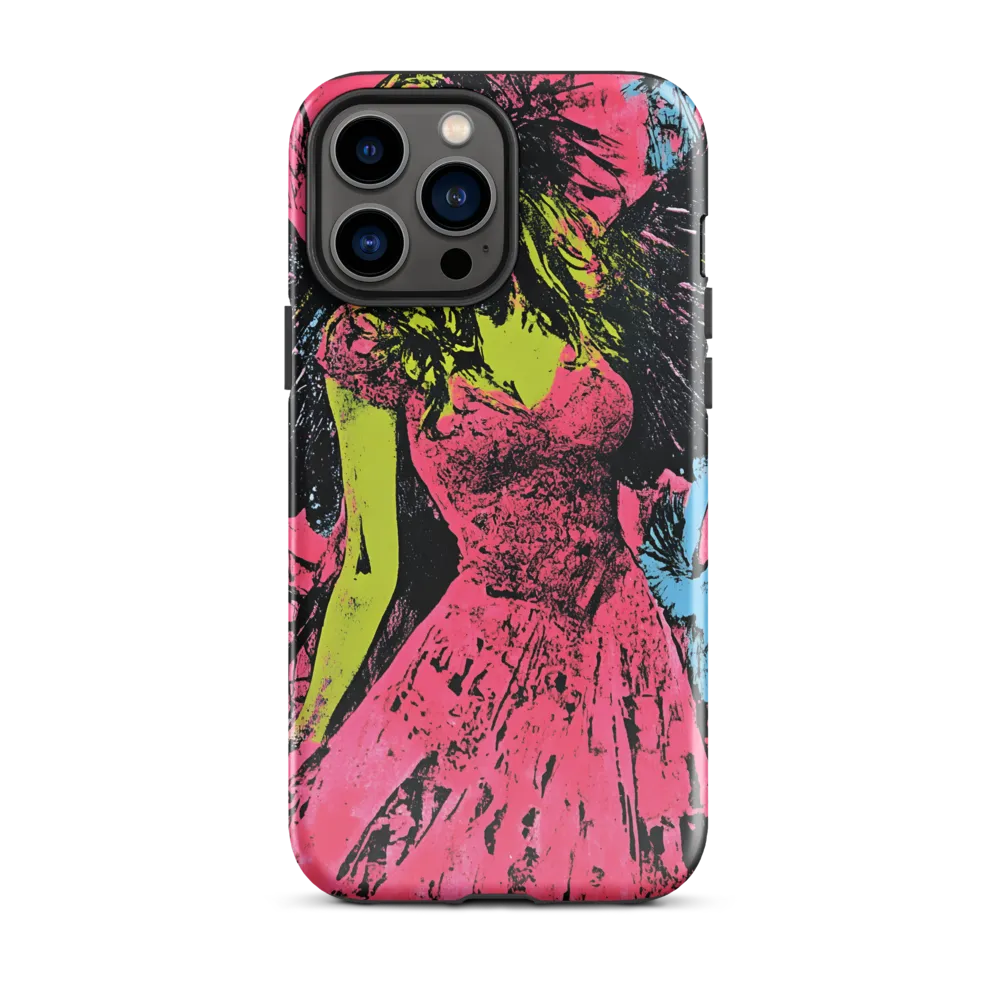 Mystical Angel in Neon Dreams