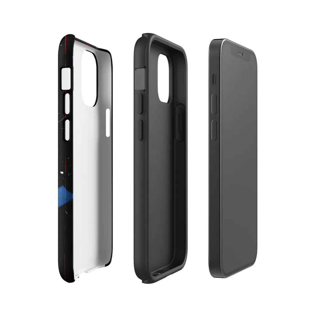 Blueprint of Depth | Phone Case |  12 mini | Tough Case | Glossy