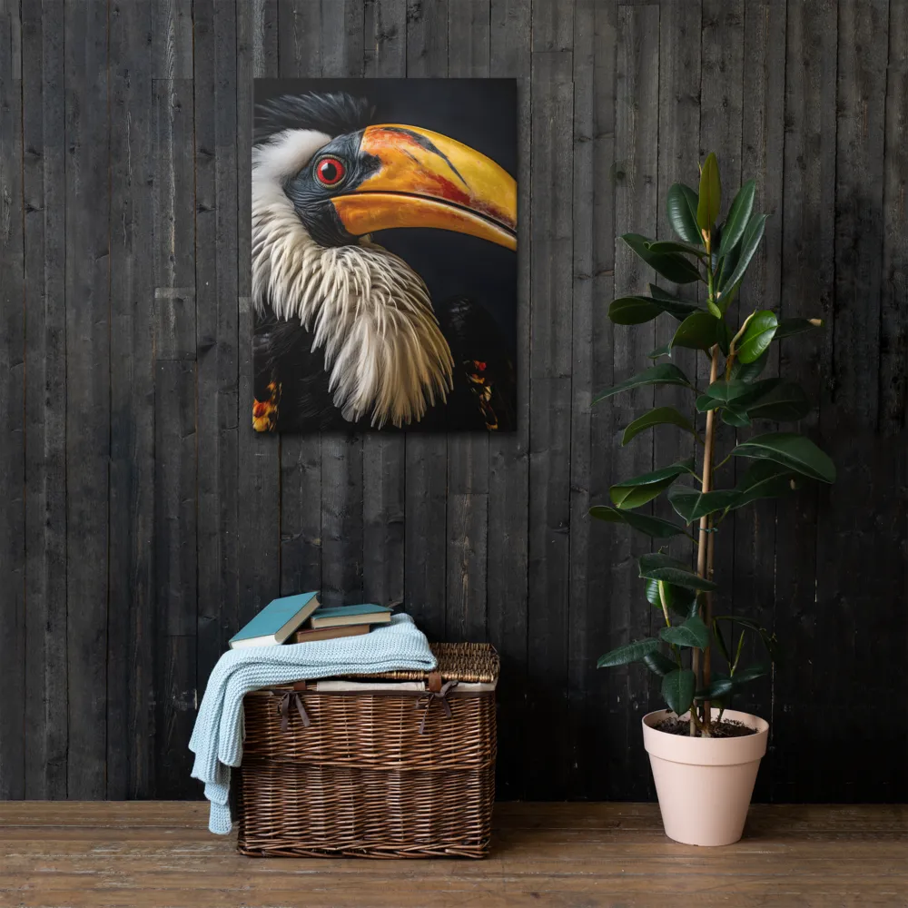 Majestic Hornbill Portrait