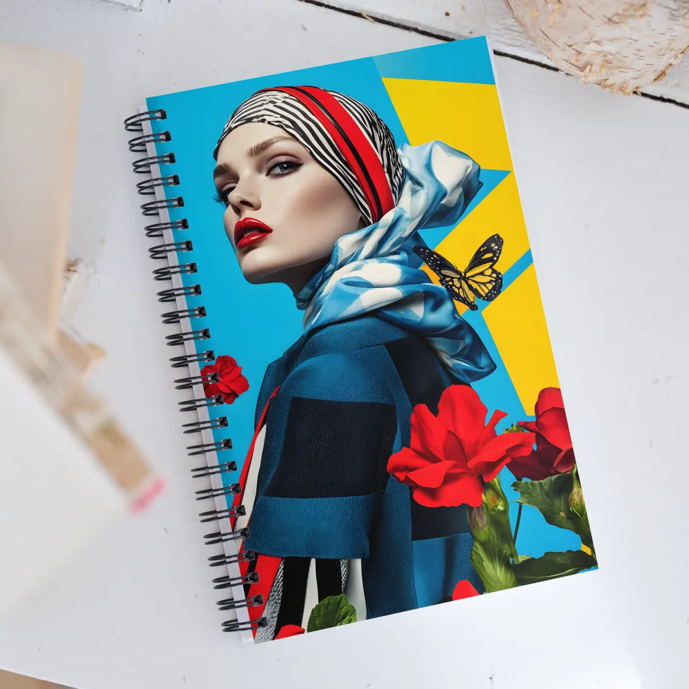 Vibrance and Elegance in Fashion | Spiral Notebook