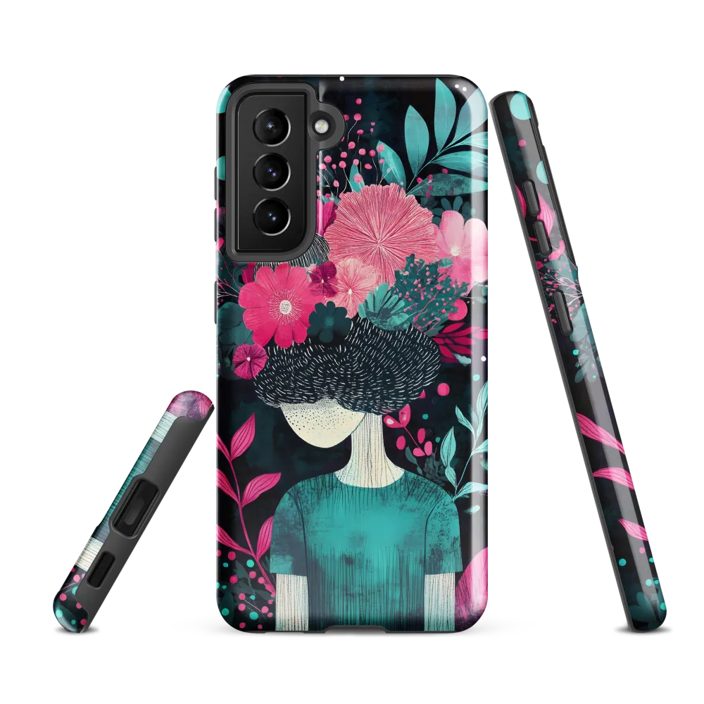 Floral Harmony: A Portrait of Serenity