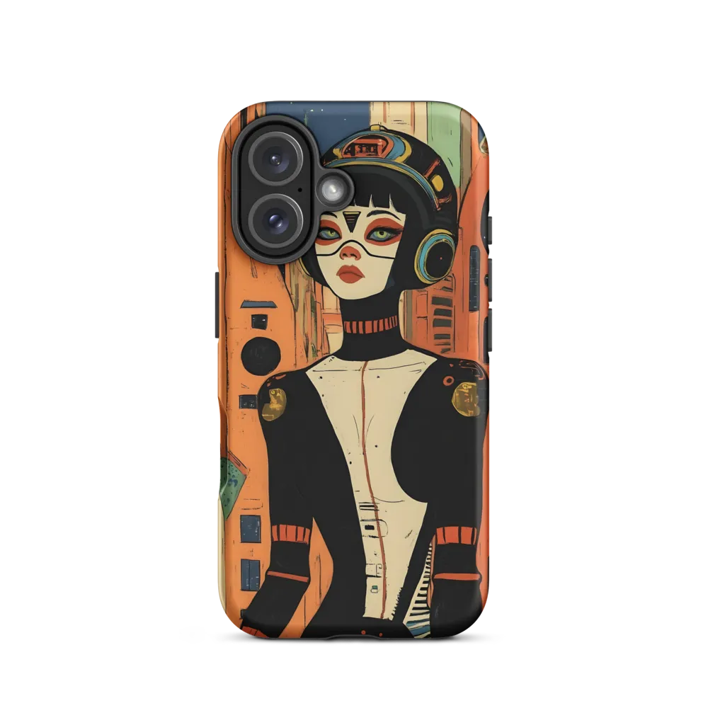 Futuristic Portrait of a Woman | Phone Case