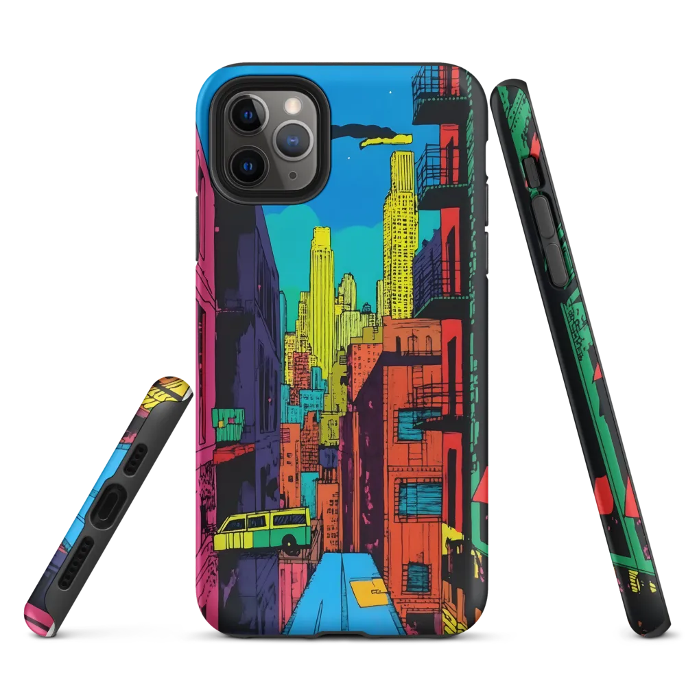 Urban Vibrance: A Pop Art Cityscape