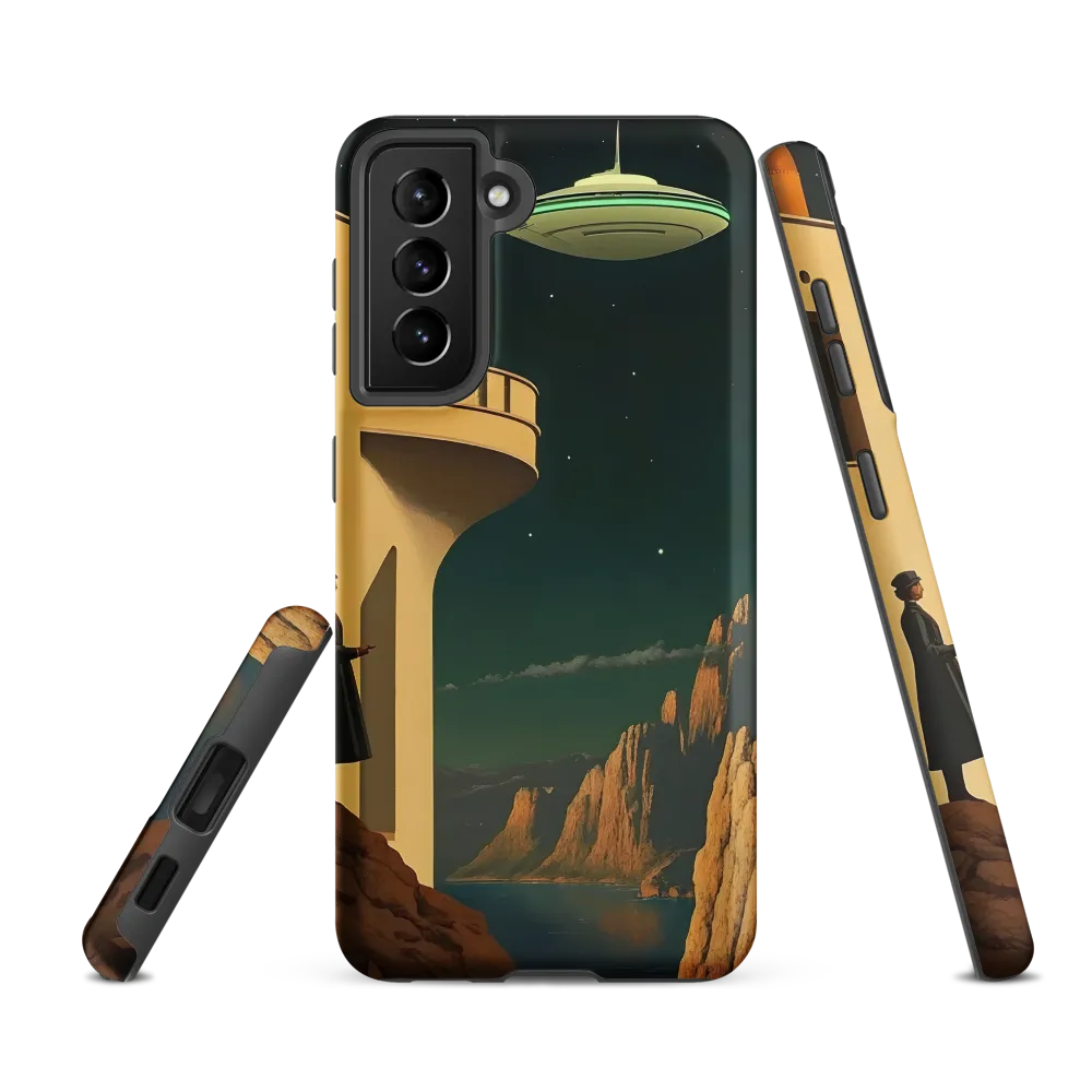 Encountering the Unknown | Phone Case |  S21 FE | Tough Case | Matte