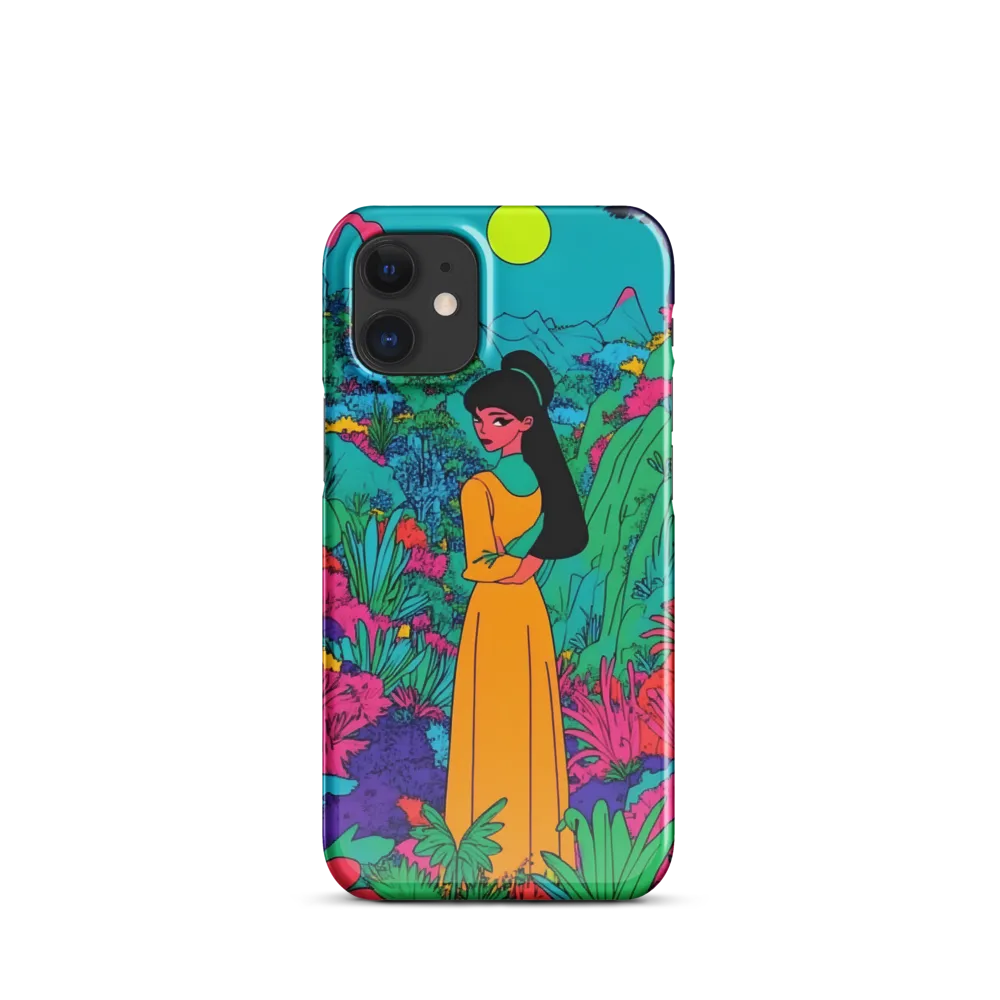 Ethereal Serenity in a Psychedelic Landscape