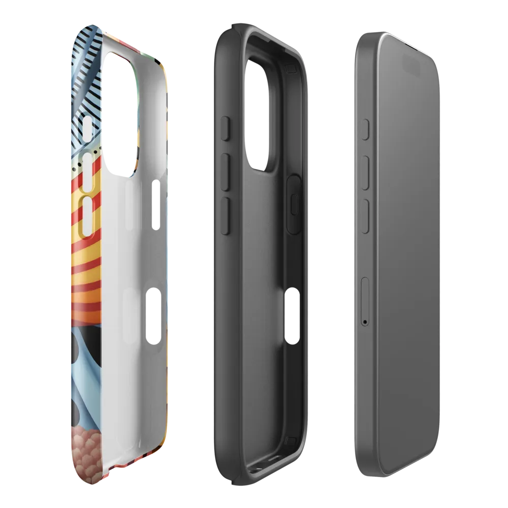 Symphony of Shapes | Phone Case |  16 Pro | Tough Case | Glossy