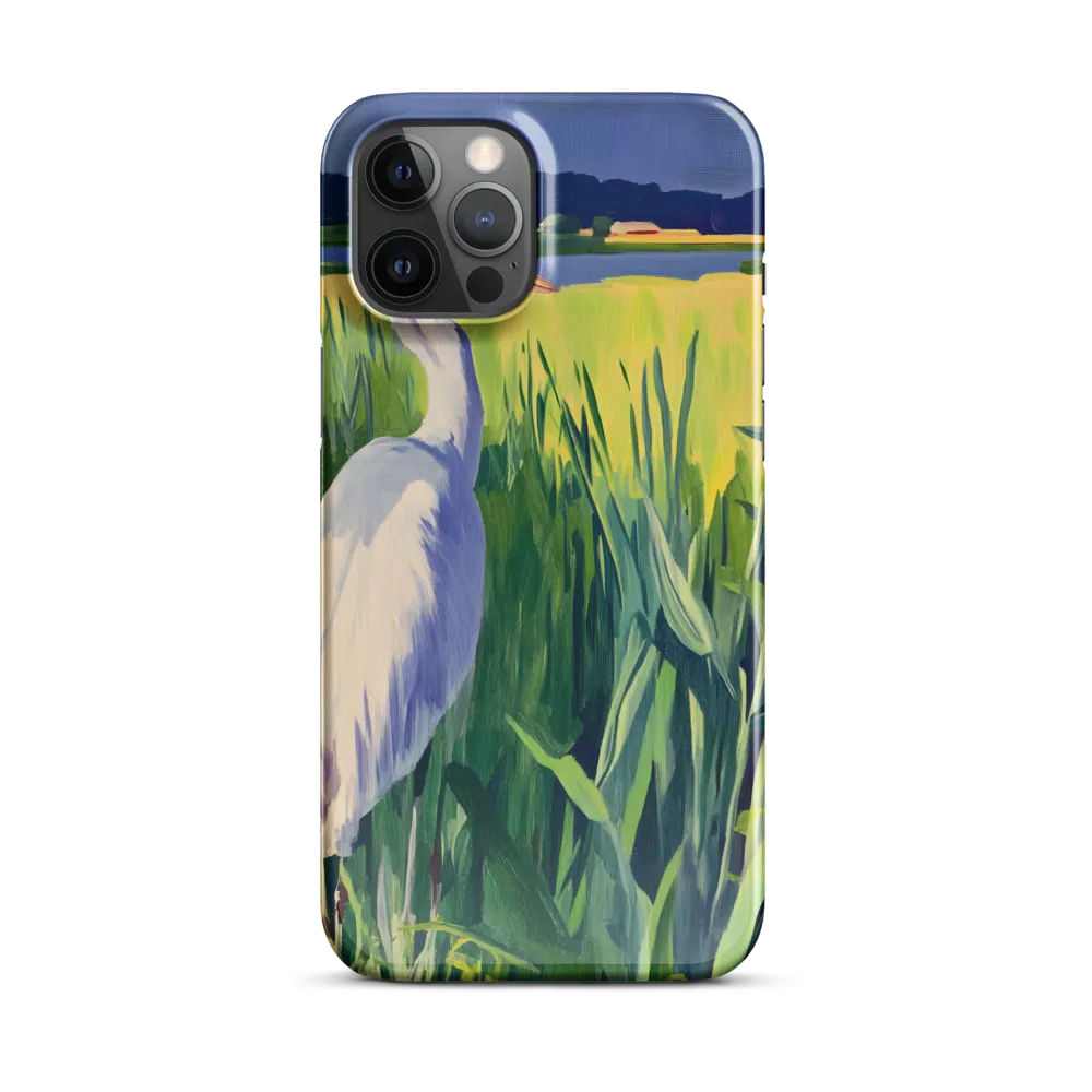 Graceful Presence: The Heron in the Meadow