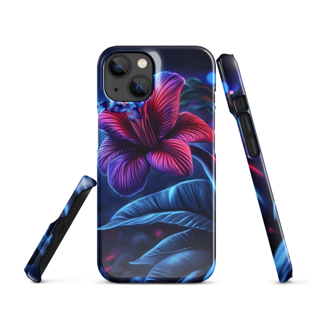 Illuminated Serenity: The Surreal Blossom