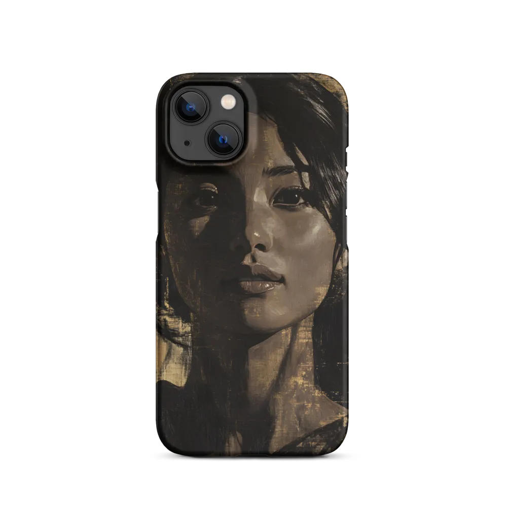 Golden Gaze: A Contemporary Portrait