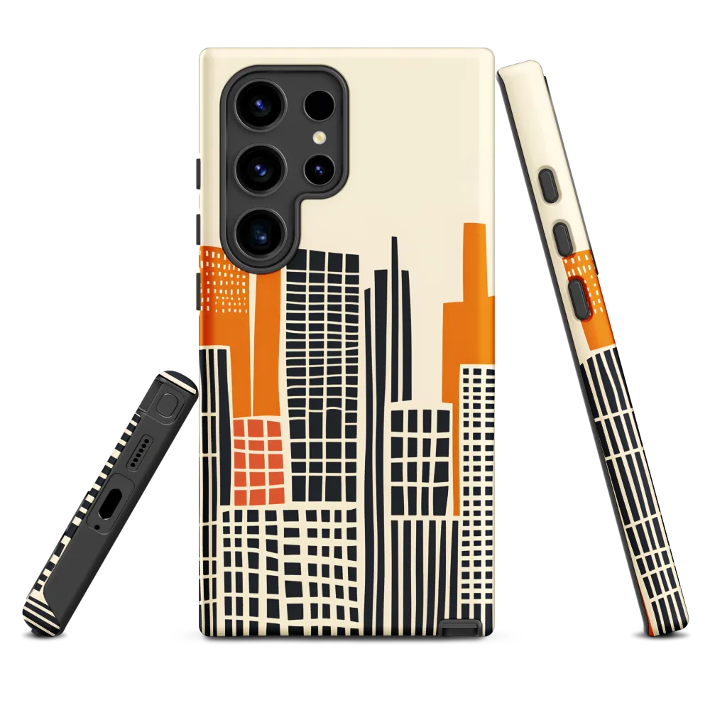 Urban Rhythms: A Graphic Cityscape