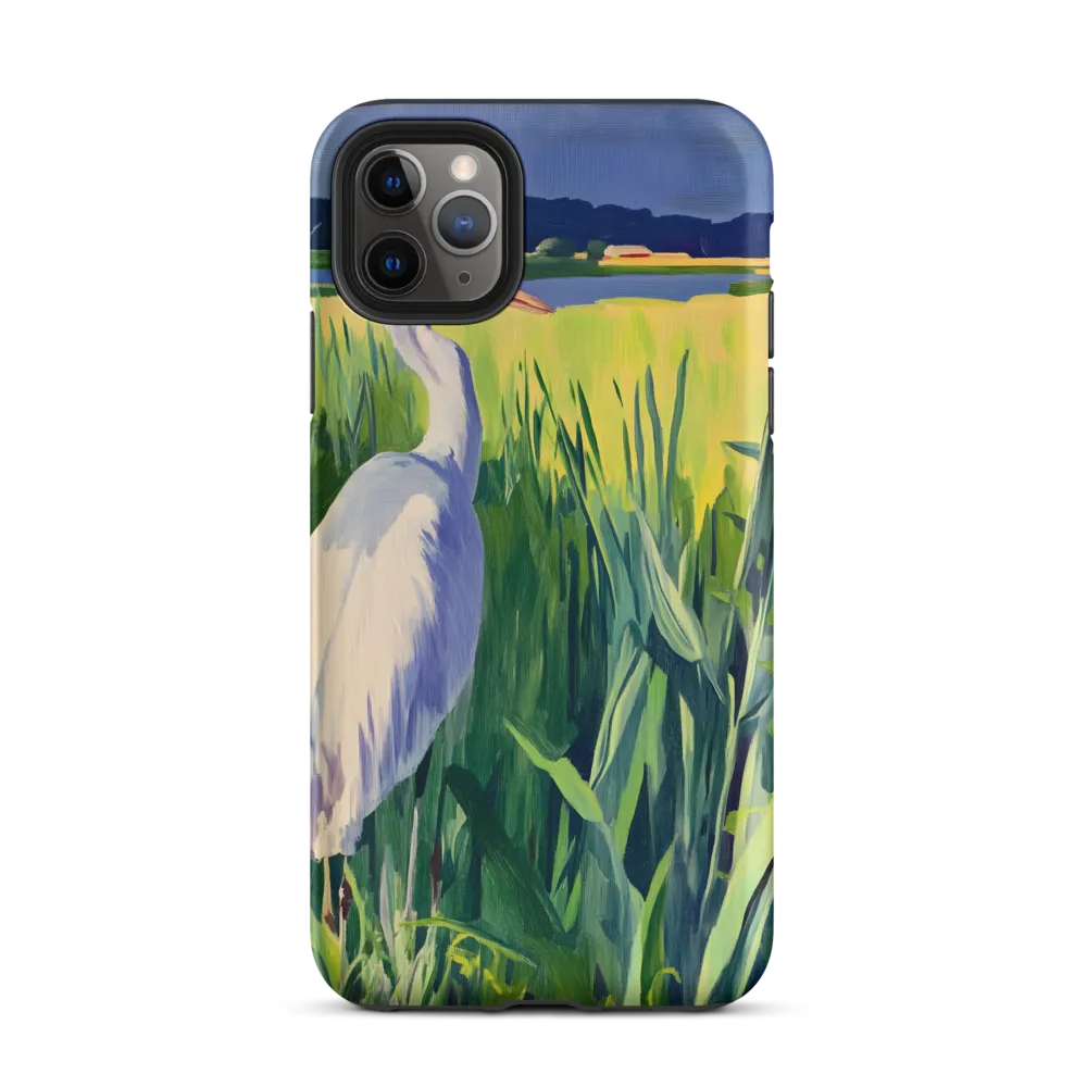 Graceful Presence: The Heron in the Meadow