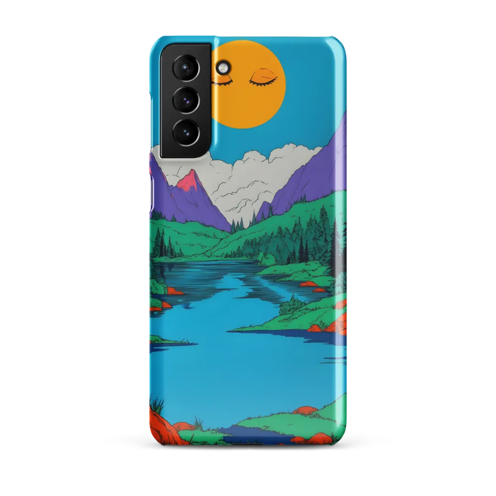 Whimsical Serenity in Vibrant Colors