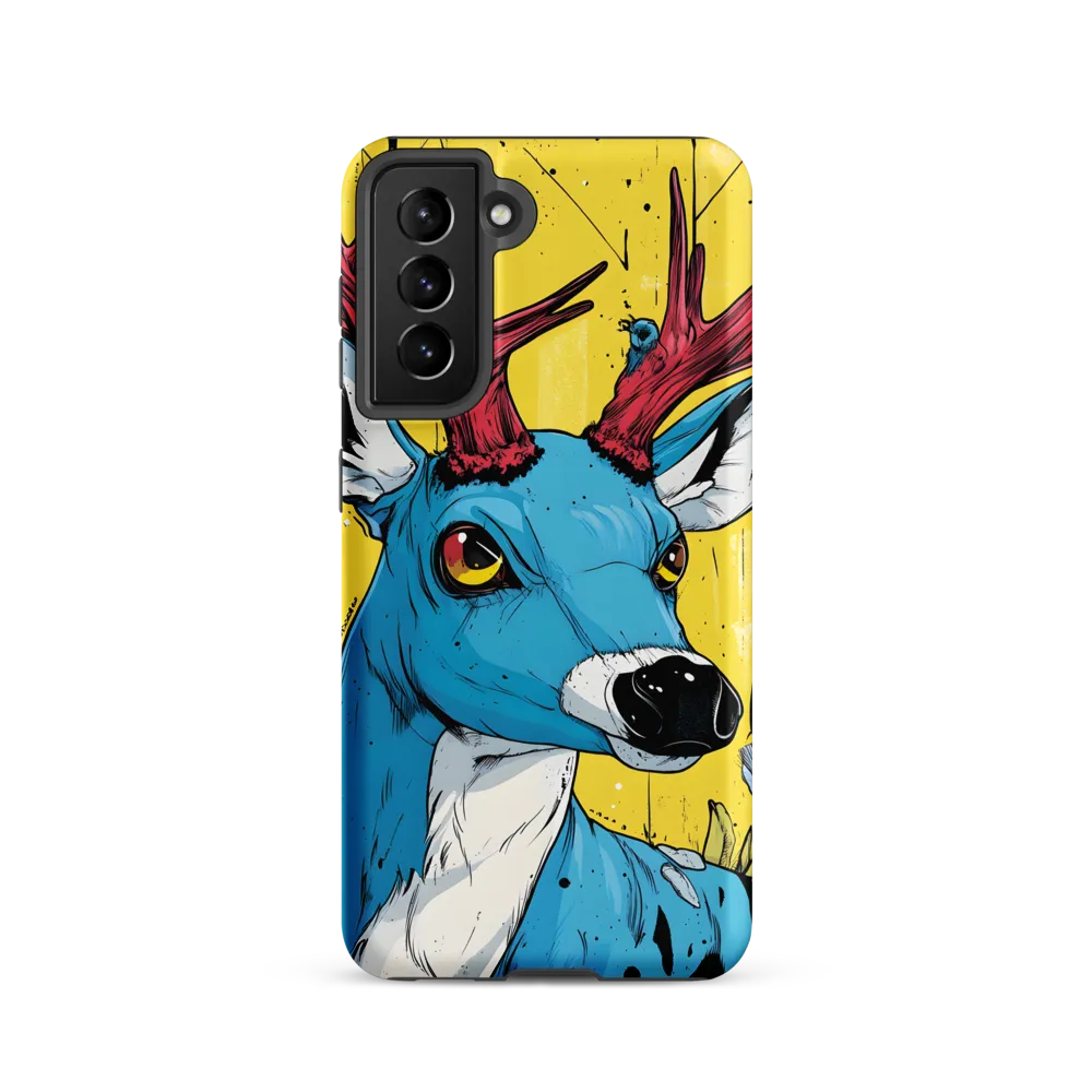 Vivid Antlers: A Modern Take on Nature