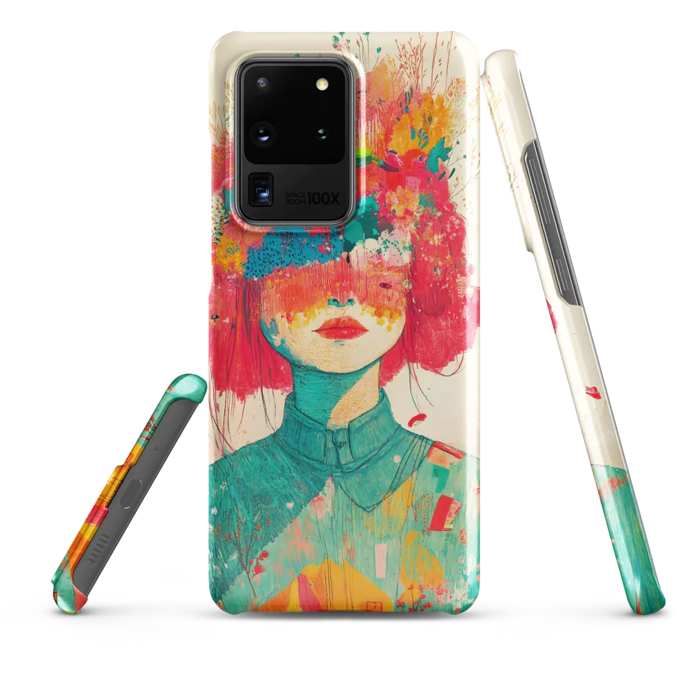 Whimsical Floral Portrait