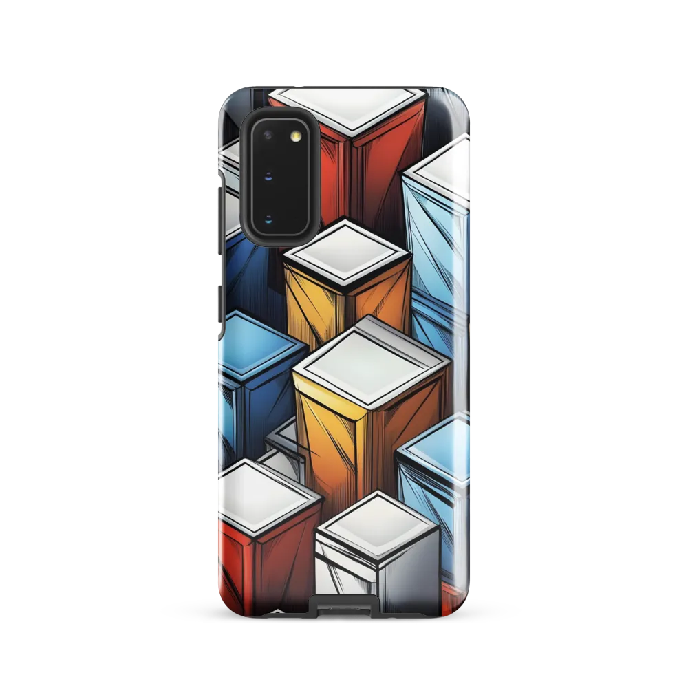 Geometry of Colorful Containers