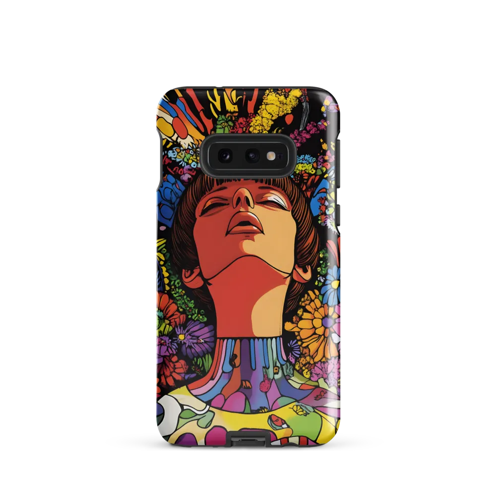 Vibrant Ecstasy: A Psychedelic Portrait