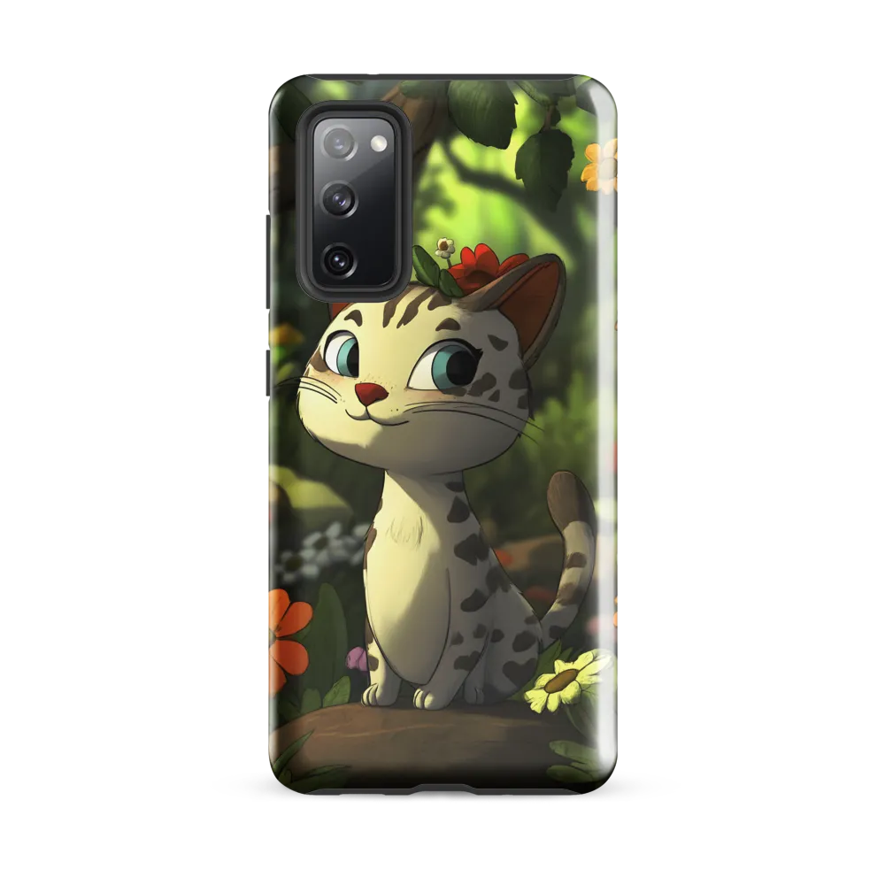 Whimsical Forest Cat