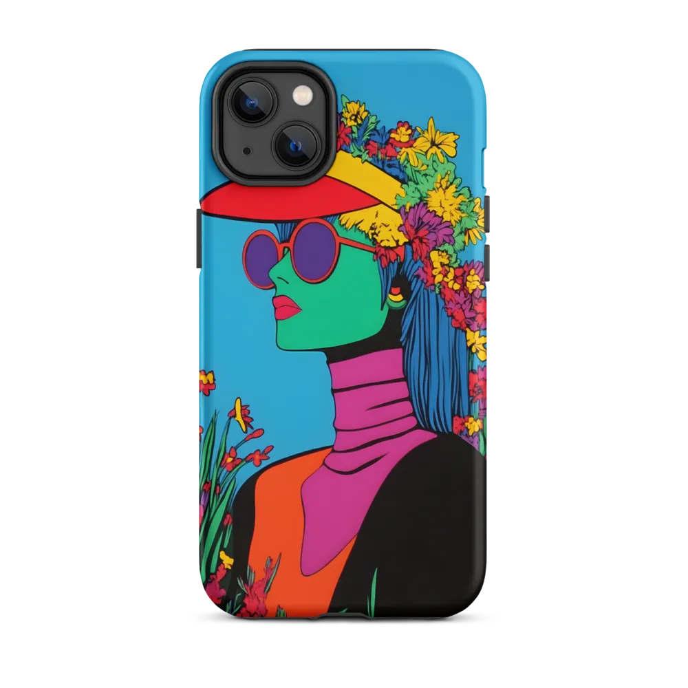 Botanical Elegance | Phone Case |  14 Plus | Tough Case | Matte