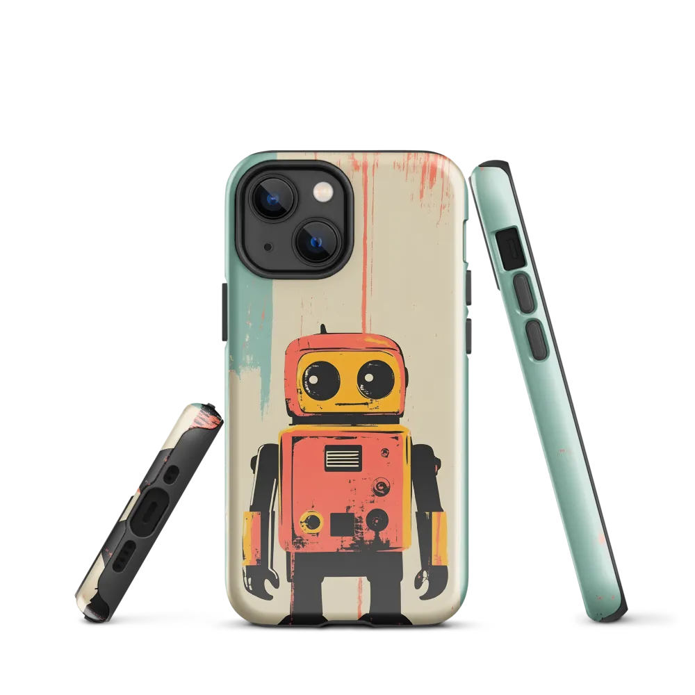 Retro Robot Charm