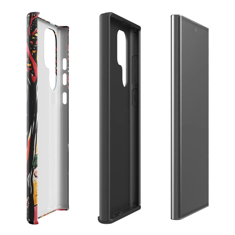 Vibrant Nature's Embrace | Phone Case |  S22 Ultra | Tough Case | Glossy