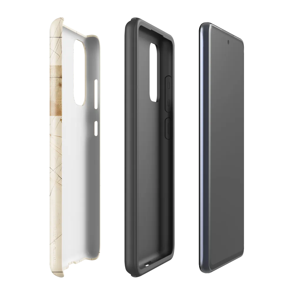 Elegance in Lines | Phone Case |  S20 FE | Tough Case | Glossy