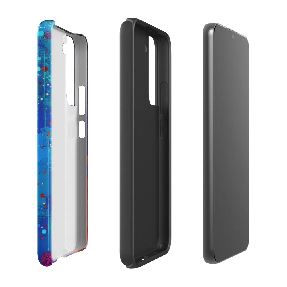 Cosmic Exploration: The Astronaut's Journey | Phone Case |  S22 Plus | Tough Case | Glossy