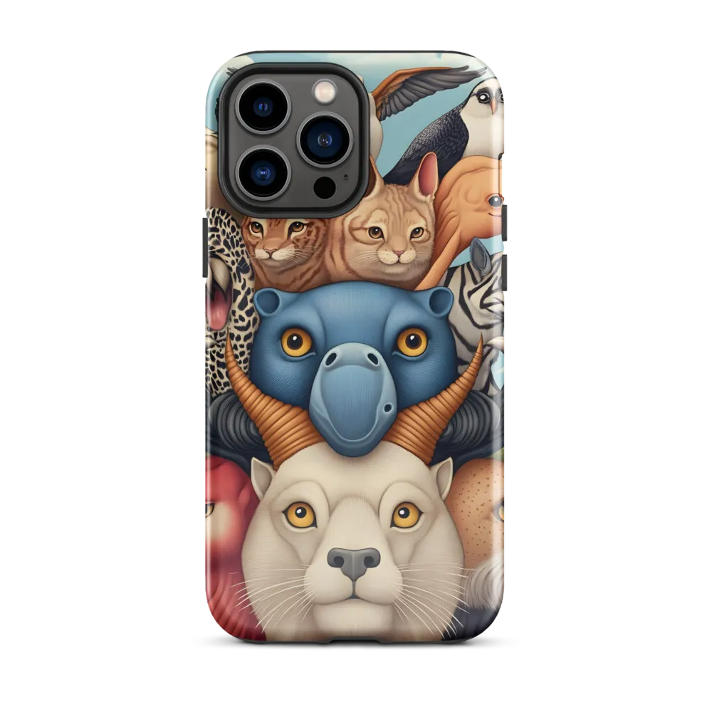 Harmonious Echoes of Wildlife | Phone Case |  13 Pro Max | Tough Case | Glossy