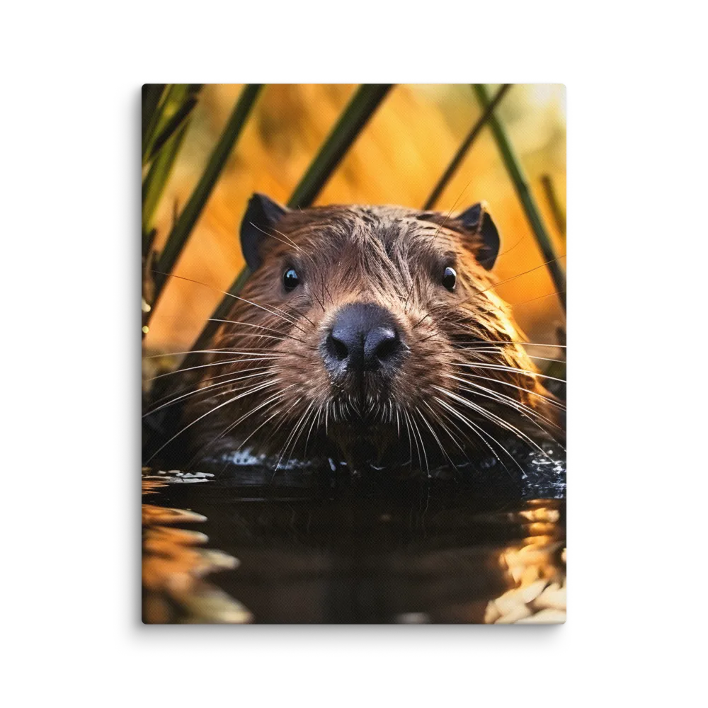 Beaver Serenity: A Natural Portrait