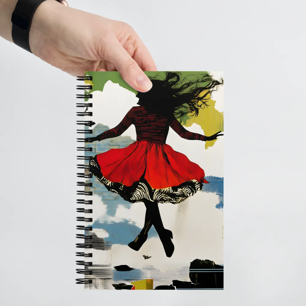 The Dance of Colors | Spiral Notebook